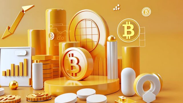 gold finance background