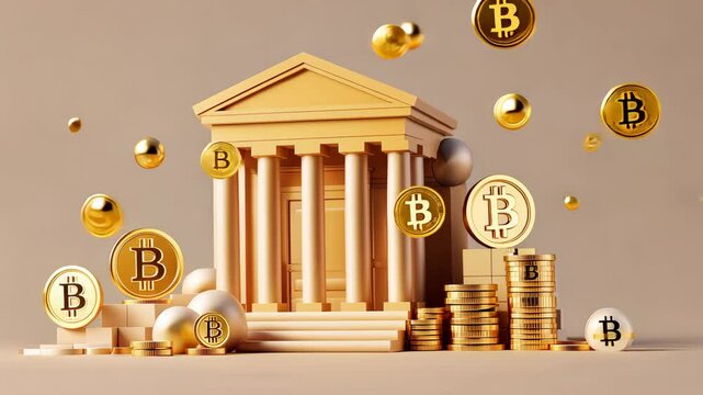 gold finance background