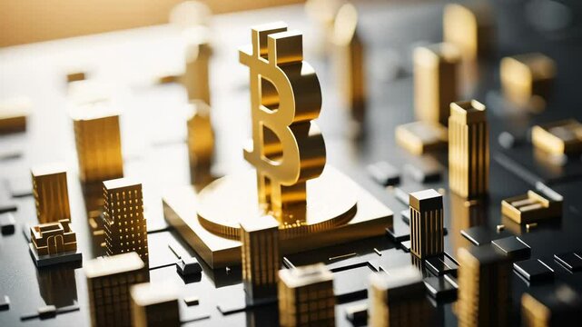 gold finance background