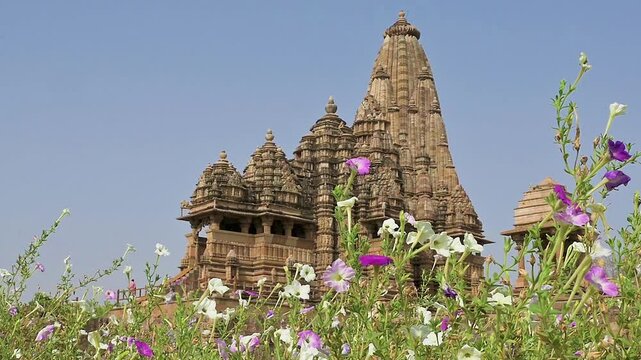 The Khajuraho Group of Monuments are a group of Hindu and Jain temples in Chhatarpur district, Madhya Pradesh, India. its an a UNESCO World Heritage Site.