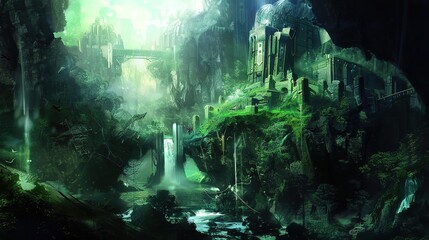 Fantasy artwork Craiyon fantasy Texture overlay