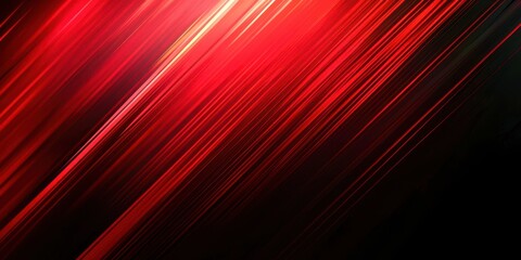 Red line with black background