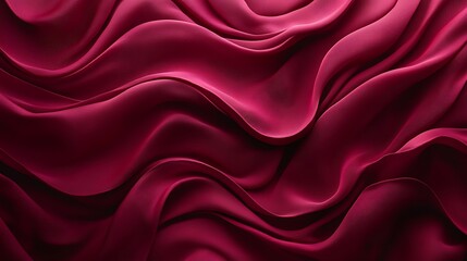Obraz premium Abstract Crimson Red Draped Fabric Texture Background