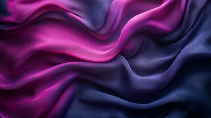 Obraz premium Abstract Purple and Blue Draped Fabric Texture