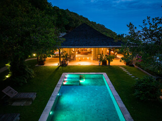 View of Laem Sor villa in South Samui, Thailand