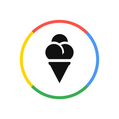 Ice Cream Cone Icon
