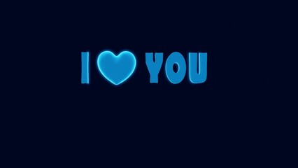 Obraz premium I love you, card concept for wedding or valentine's day t-shirt print design