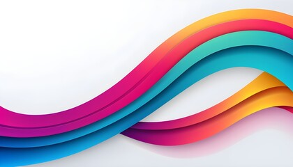 A colourful smokey waves wallpaper 
