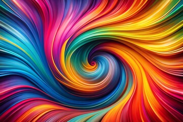 Obraz premium Abstract Swirling Background Product Photography, Bold Colors, Modern Design, Sleek Style, vibrant patterns, colorful backdrop