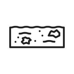 Flood icon vector image. Suitable for mobile apps, web apps and print media.