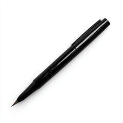 Black marker pen on white background, ideal for art and writing