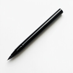 Black marker pen on white background, ideal for art and writing
