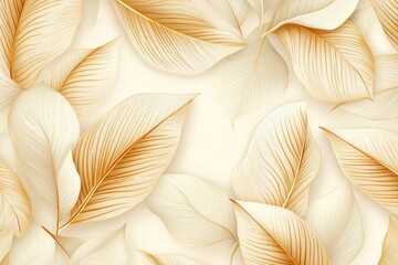 Design of leaves in autumn colors.