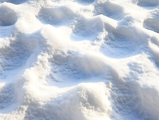 Obraz premium Clean Snow Texture - Crisp White Background with Subtle Details