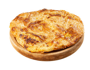 Pie with cheese and potato filling