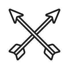 Arrows icon vector image. Suitable for mobile apps, web apps and print media.