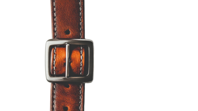Stylish Leather Belt with an Elegant Buckle Ideal for Fashion Accessories and Outfit Enhancements.