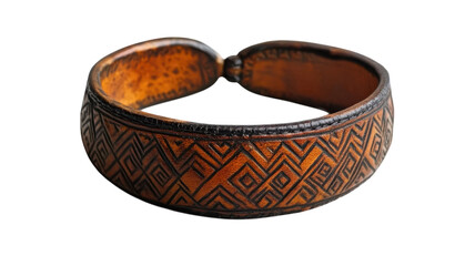 Stylish Leather Bracelet with Subtle Patterns for Fashion Accessories and Jewelry Enthusiasts Offering a Unique Touch to Any Outfit.