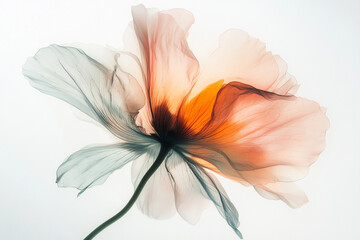 Fototapeta premium Abstract floral pattern, beautiful flower wallpaper