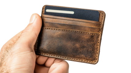 Sleek Leather Cardholder Design for Stylish Organization and Professional Use.