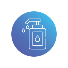 Sanitizer vector icon