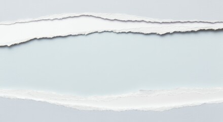 Torn Paper with Blank Space