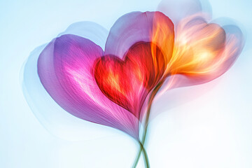 Fototapeta premium Abstract pastel flower garden, beautiful flower garden wallpaper