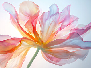 Fototapeta premium Abstract floral pattern, beautiful flower wallpaper