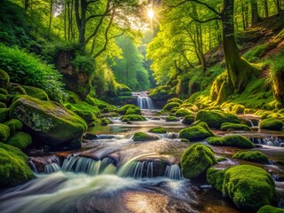 Clare Glens Mountain Creek Photography: Stunning Irish Landscape Images - High-Resolution Pictures