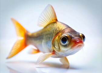 Cute Minimalist Fish Photography: Adorable Aquarium Pets, Simple Fish Backgrounds, Minimalist Fish Design