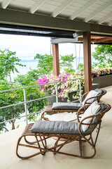 View of Laem Sor villa in South Samui, Thailand