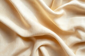 Fototapeta premium Soft Cream Fabric Texture for Elegant Background or Design Use