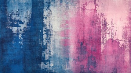Obraz premium Abstract watercolor texture in pink and blue shades for backgrounds