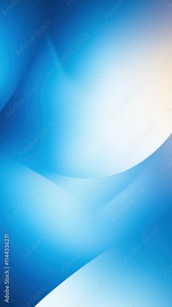 Poster soft blue gradient abstract background for creative design projects