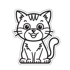 cat silhouette vector