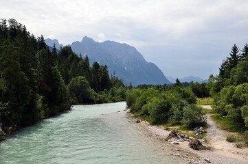 Wanderung zum Isar-Stausee