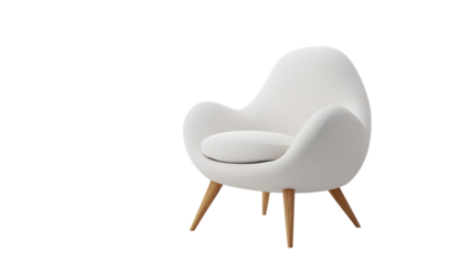 Stylish Modern Accent Chair with Wooden Legs Perfect for Contemporary Living Room Decor and Comfortable Seating Solutions.