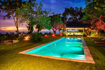 View of Laem Sor villa in South Samui, Thailand