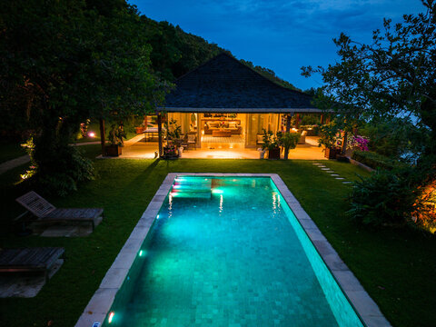 View of Laem Sor villa in South Samui, Thailand