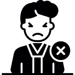 Obraz premium Cyberbullying icon