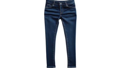 Stylish Dark Blue Skinny Jeans Perfect for Casual and Semi-Formal Wear in Various Settings.