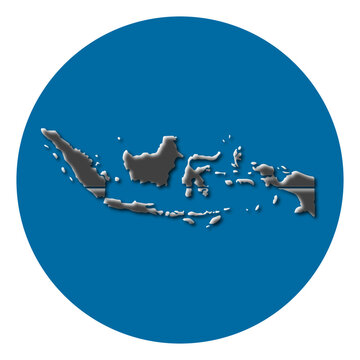 recommend clip art: Indonesia map icon vectors illustration symbol design