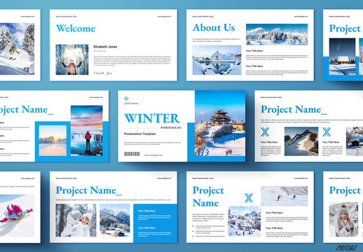 Winter Portfolio Presentation Template
