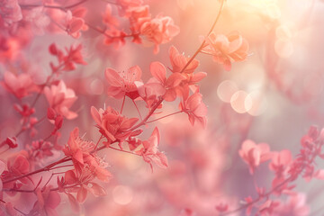 Romantic Valentine's Day Background with Heartfelt Details