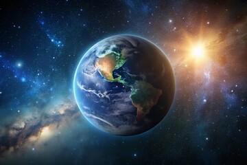 Minimalist Earth Space Photography: Celestial Bodies, Galaxy, Planet, Nebula, Cosmic Dust