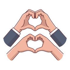 heart vector silhouette