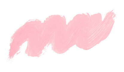 Horizontal pink brush strokes on transparent background.