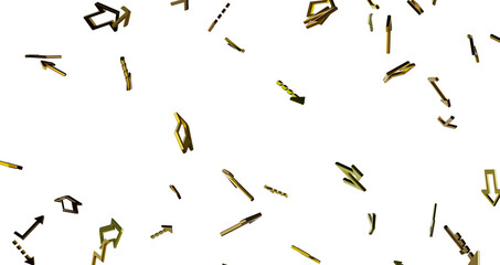 Abstract Blue Arrows Background