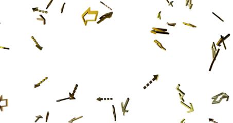 Abstract Blue Arrows Background