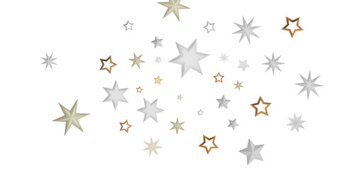 Abstract illustration of stars on a black background.